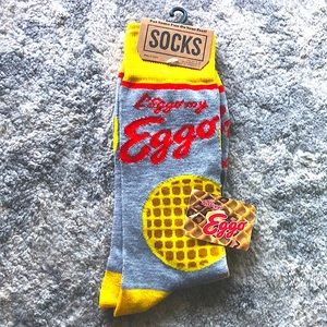 Unisex Eggo socks, NWT